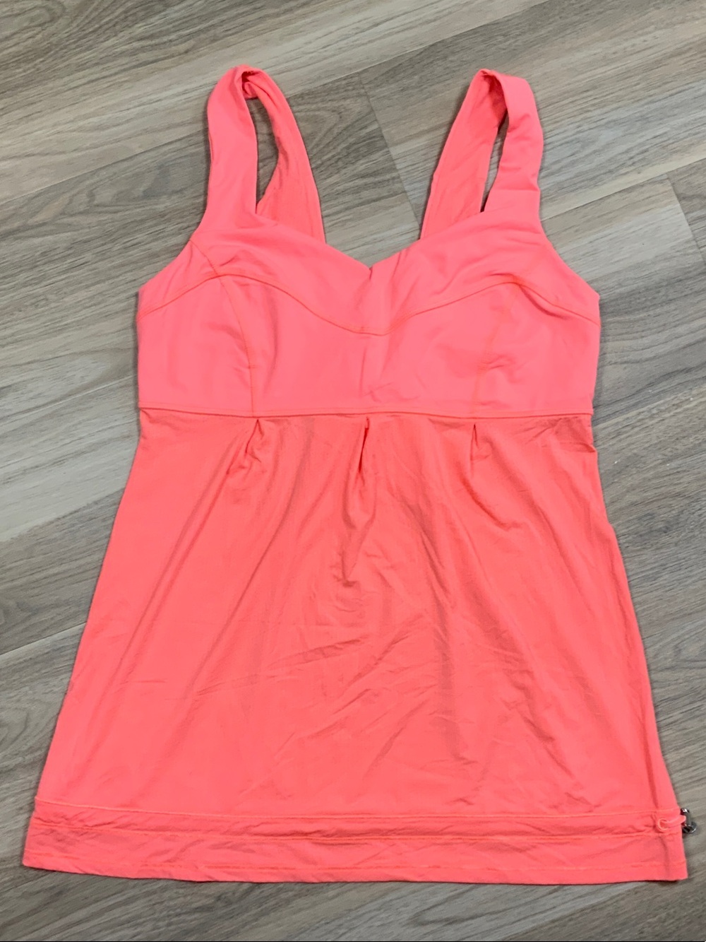 lululemon athletica Coral Pink Tank Top
